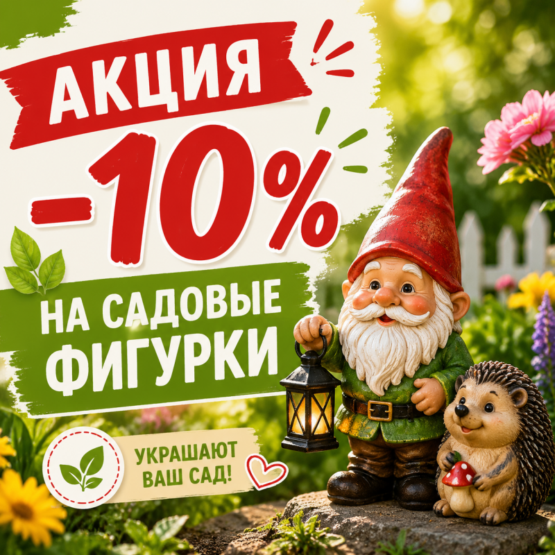 Акция на САДОВЫЕ ФИГУРКИ
